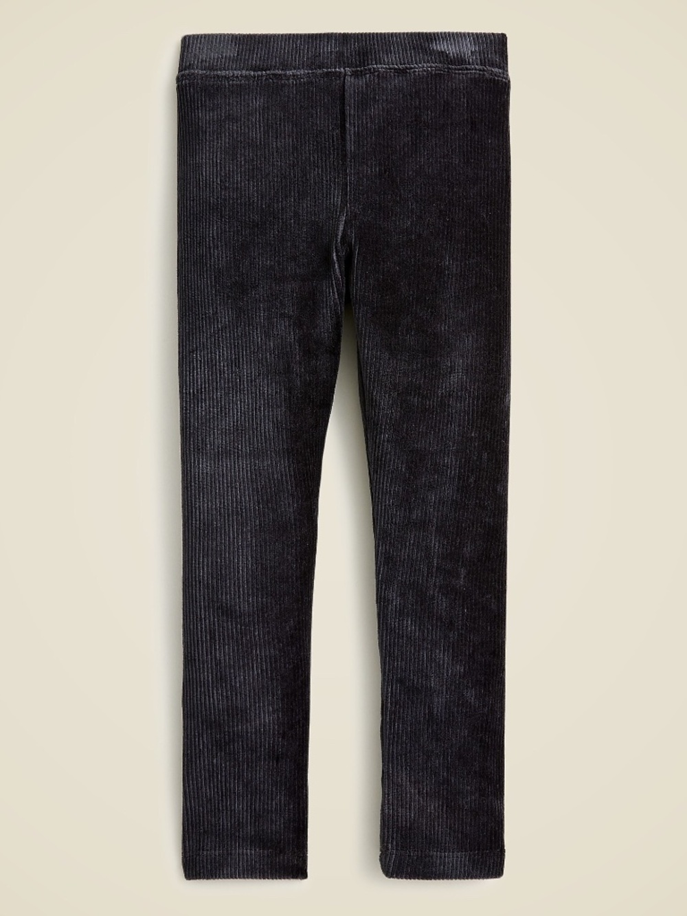 J. Crew Crewcuts Black Girls' stretch corduroy leggings • size 14 • NWT • CC188